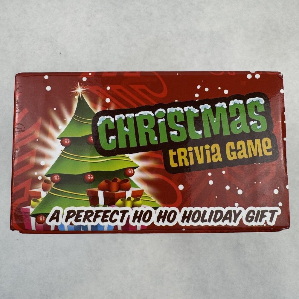 Christmas Trivia Game By Go! Games 2+ Players Adult 12+ Family Fun 220 Cards - Picture 9 of 14